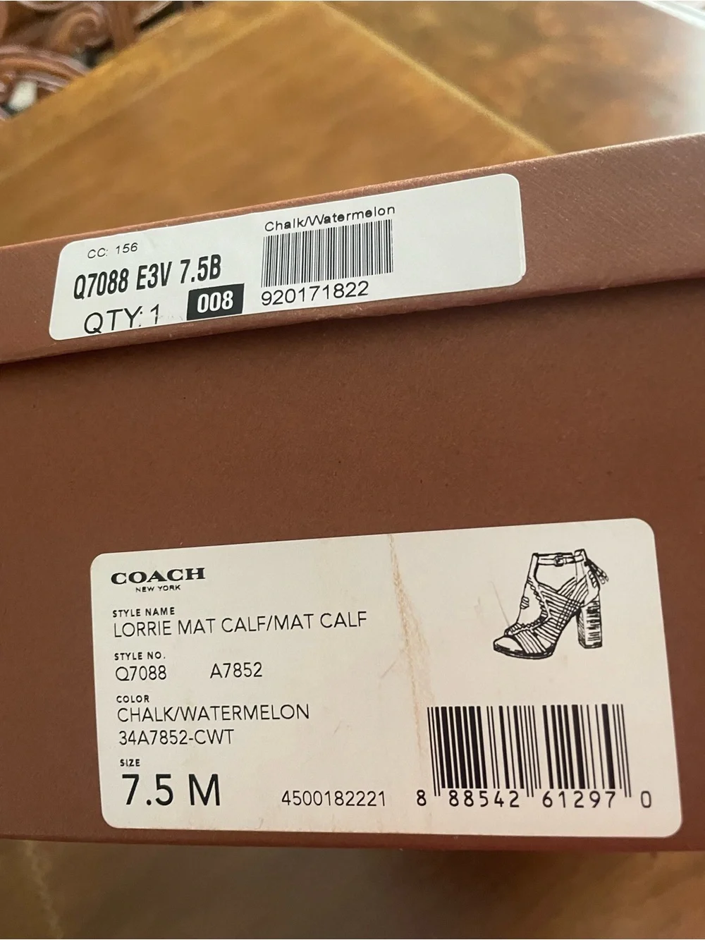 Coach lorrie leather